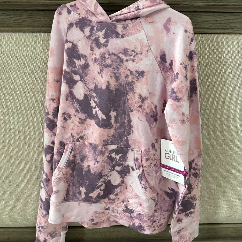 Athleta Girls Hoodie Sweatshirt I Size 8-10 NWT